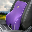 Memory Foam Lumbar Support Set - Headrest & Back Cushion Combo