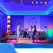 RGB Gaming Floor Lamp - Corner Atmosphere Light with Sound Reactive