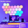 Modular RGB Wall Light Panels - App Controlled Gaming Atmosphere Lighting