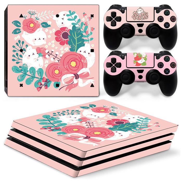 PS4 Pro Vinyl Skin Sticker - Console & Controller Protective Decal Set