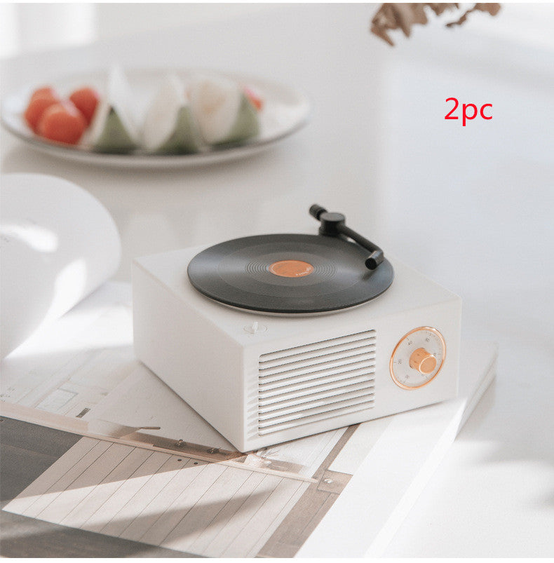 Retro Phonograph Bluetooth Speaker - Vintage Design Wireless Audio