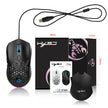 RGB Gaming Mouse - Lightweight Hollow Design Wired E-Sports Mouse with Macro Programming