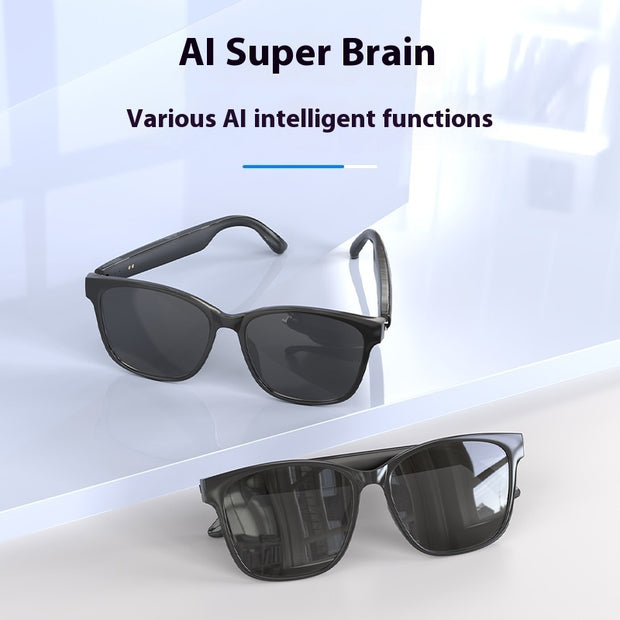 AI Translation Glasses - Smart Bluetooth Audio Glasses with Real-Time Translation
