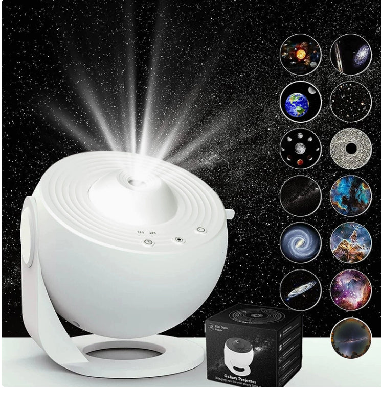 12-in-1 Planetarium Projector - Galaxy Star Night Light for Kids