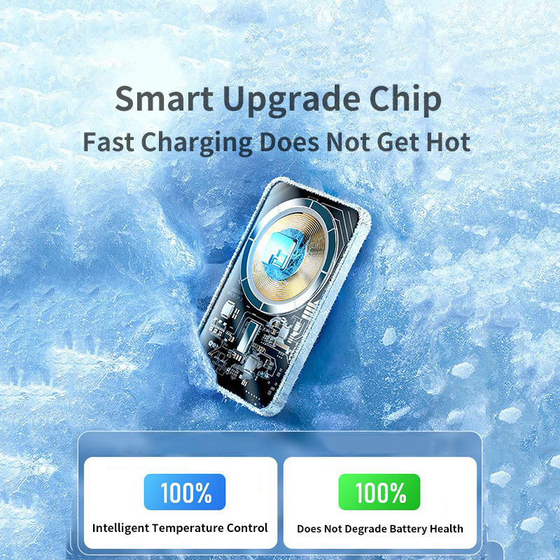 Transparent Magnetic Power Bank - 10000mAh 22.5W Fast Charge