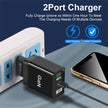 65W GaN Dual-Port Fast Charger - PD 33W + QC 33W Wall Adapter