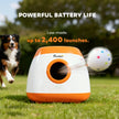 Automatic Dog Ball Launcher - Rechargeable Fetch Machine with Remote Control for Medium to Large Dogs