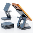 3-in-1 Foldable Wireless Charging Stand - Magnetic Desktop Charger