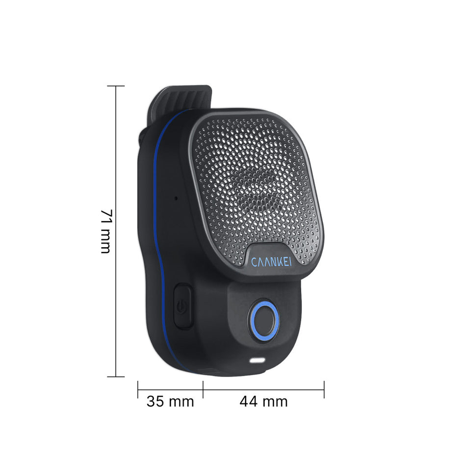 Wearable Bluetooth Speaker - Mini Portable Sports Speaker for Swimming & Fitness