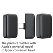 Wireless Lavalier Microphone - Dual Core Noise Cancelling Clip-On Mic for iPhone Android