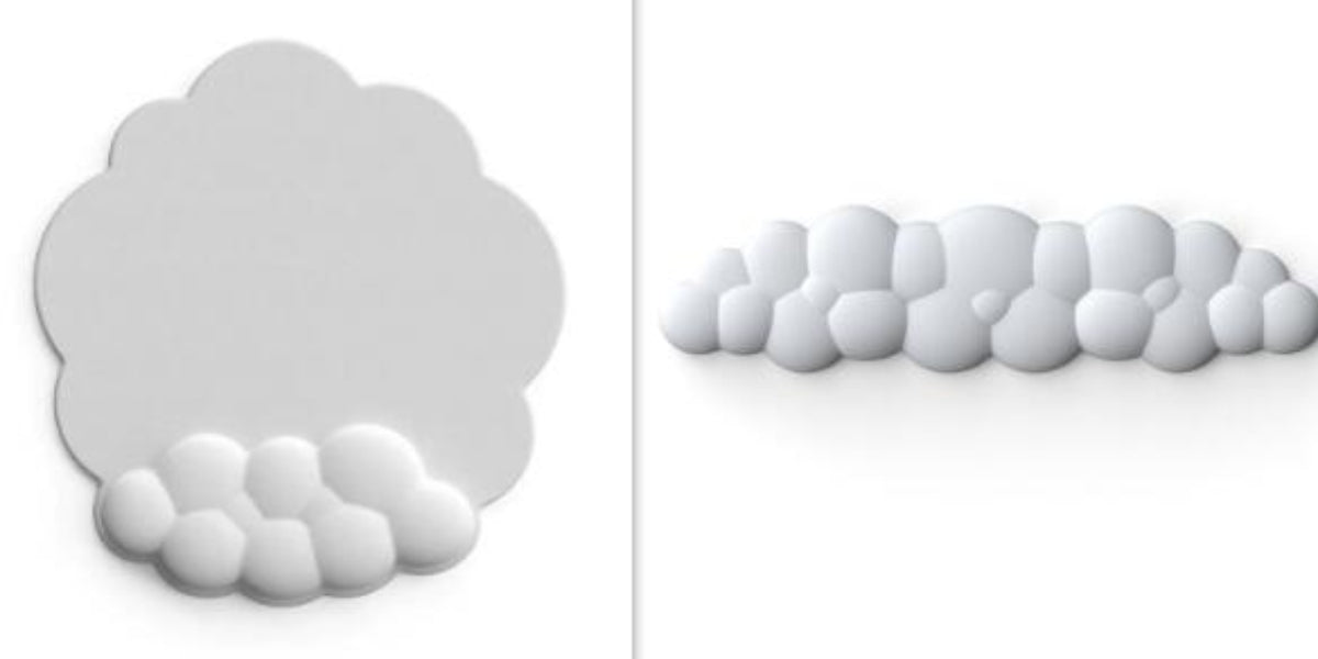 Cloud Wrist Rest Keyboard Pad - Memory Foam Ergonomic Support