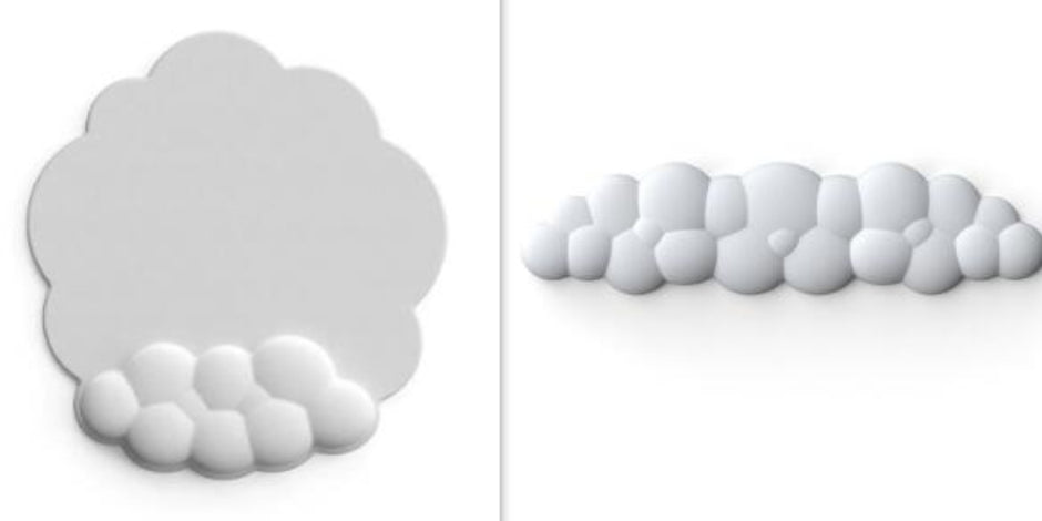 Cloud Wrist Rest Keyboard Pad - Memory Foam Ergonomic Support