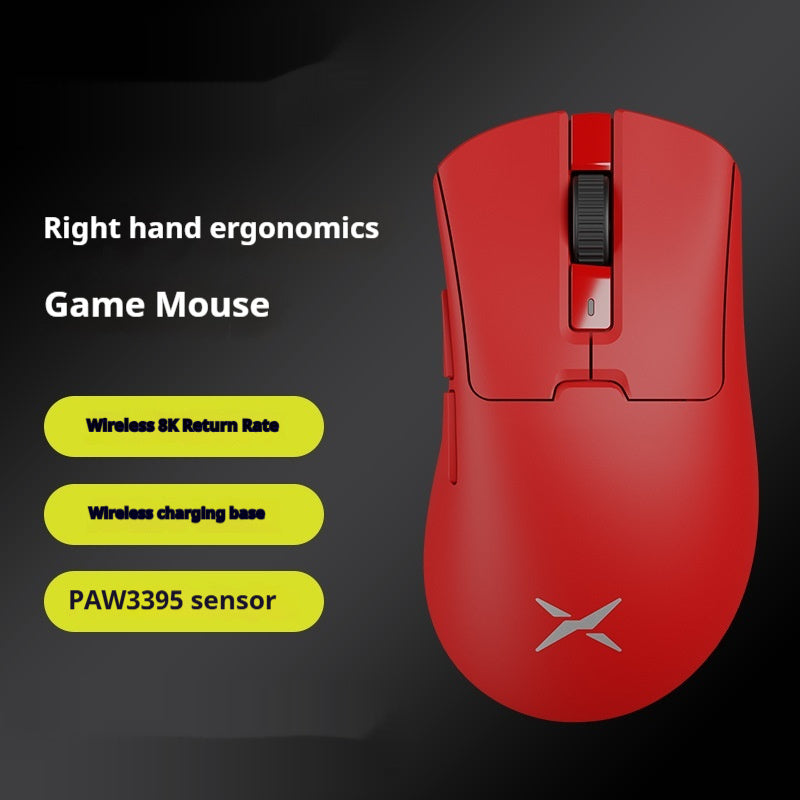 M900 Pro Wireless Gaming Mouse - 8K Polling Rate PAW3395 Sensor Ergonomic Lightweight