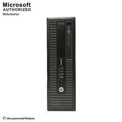 HP EliteDesk 800 G1 SFF High Performance Business Desktop Computer, Intel Quad Core i5-4590 upto 3.7GHz, 16GB RAM, 1TB HDD, 256GB SSD (boot), DVD, WiFi, Windows 10 Professional (Renewed)