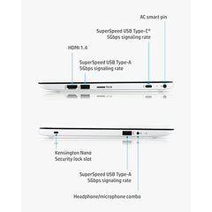 HP Stream 11 Laptop, Celeron N4020, 4GB RAM, 64GB SSD, 11.6” HD, Win 11, White (2021)