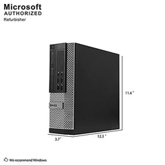 Dell OptiPlex 9020-SFF, Intel Core i5-4570 3.2GHZ, 16GB RAM, 512GB SSD Solid State, DVDRW, Windows 10 Pro 64bit (Renewed)