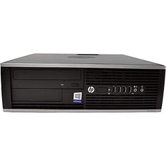 HP Elite Desktop PC Computer | Intel Quad-Core i5 | 8GB Ram | 1TB HDD | 24 Inch LCD Monitor (1080p HDMI), RGB Keyboard + Mouse | Desk Speakers | WiFi + Bluetooth | Windows 10 (Renewed)