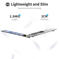 SGIN Laptop 15.6 Inch 4GB DDR4 128GB SSD Windows 11 Intel Celeron Quad Core Mini HDMI WiFi Webcam USB3.0 Bluetooth 4.2