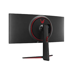 LG UltraGear QHD 34-Inch Curved Gaming Monitor 34GP83A-B, Nano IPS 1ms (GtG) with VESA DisplayHDR 400, NVIDIA G-SYNC, and AMD FreeSync Premium, 144Hz, Black