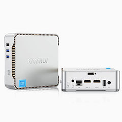 KAMRUI GK3 Plus Mini PC 16GB RAM 512GB M.2 SSD, Intel 12th Alder Lake N95 (up to 3.4GHz) Mini Tower PC, 2.5''SSD, Gigabit Ethernet, 4K UHD, WiFi, BT, VESA/Home/Business Mini Desktop Computer