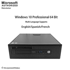 HP EliteDesk 800 G1 Desktop, Intel Core i7 4770 3.4Ghz, 32GB DDR3 RAM, 1TB SSD Hard Drive, USB 3.0, DVDRW, Windows 10 Pro (Renewed)