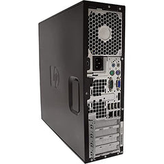 HP Elite Desktop PC Computer | Intel Quad-Core i5 | 8GB Ram | 1TB HDD | 24 Inch LCD Monitor (1080p HDMI), RGB Keyboard + Mouse | Desk Speakers | WiFi + Bluetooth | Windows 10 (Renewed)