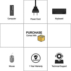 Dell Optiplex 7010 Business Desktop Computer (Intel Quad Core i5-3470 3.2GHz, 16GB RAM, 2TB HDD, USB 3.0, DVDRW, Windows 10 Professional (Renewed)