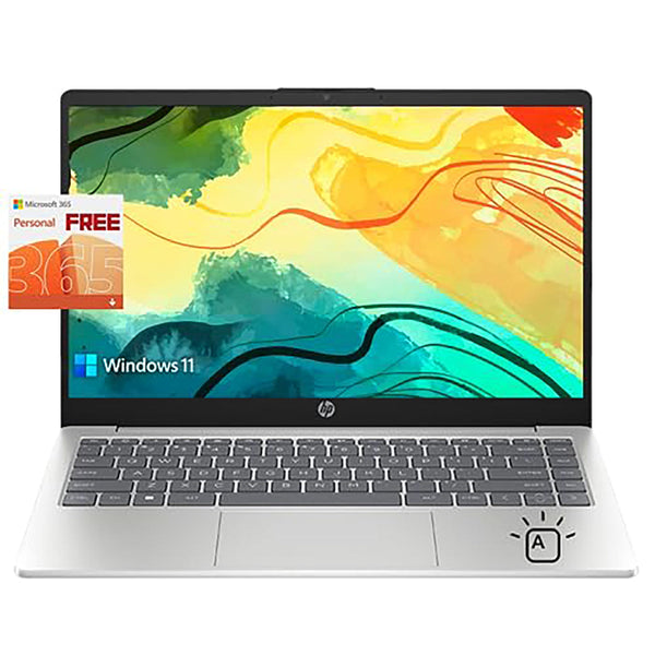 HP 14" IPS FHD Display Laptop 16GB Memory 1TB Storage Backlit Keyboard Intel Quad-Core Windows 11S Pink Gold