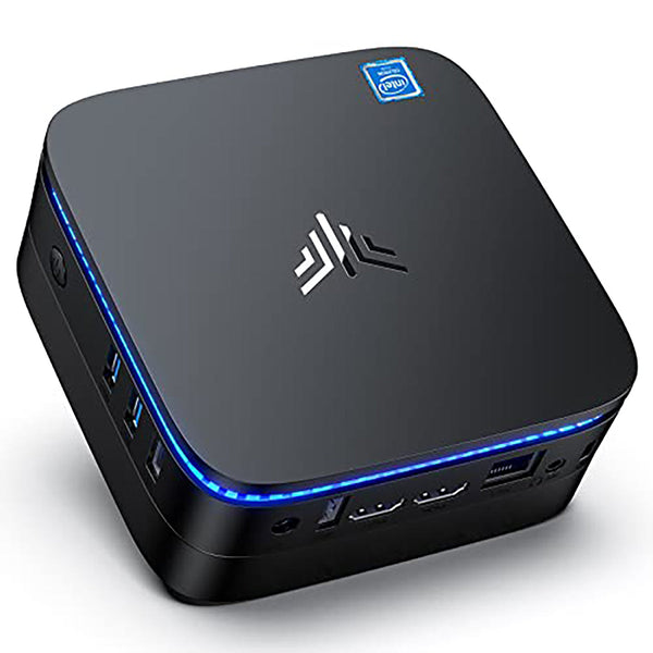 KAMRUI AK1 PRO Mini Desktop Computers, 16GB RAM 512GB ROM Mini PC with Intel Celeron N5105(up to 2.90 GHz), Micro Computer Support 4K UHD/HDMI 2.0/LAN/4 USB 3.0 for School Office Home