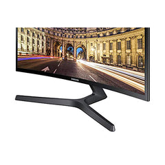 SAMSUNG 27-Inch CF39 Series FHD 1080p Curved Computer Monitor, Ultra Slim Design, AMD FreeSync, 4ms response, HDMI, DisplayPort, VESA Compatible, Wide Viewing Angle (LC27F398FWNXZA), Black