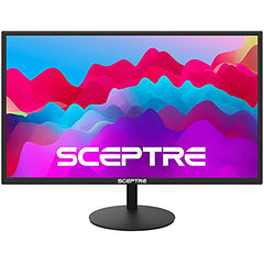 Sceptre 27-Inch FHD LED Gaming Monitor 75Hz 2X HDMI VGA Build-in Speakers, Ultra Slim Metal Black