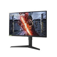 LG UltraGear QHD 27-Inch Gaming Monitor 27GL83A-B - IPS 1ms (GtG), with HDR 10 Compatibility, NVIDIA G-SYNC, and AMD FreeSync, 144Hz, Black