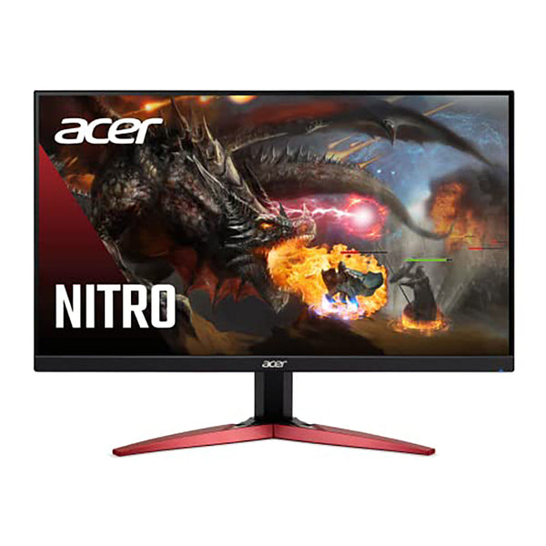 Acer Nitro KG241Y Sbiip 23.8” Full HD (1920 x 1080) VA Gaming Monitor | AMD FreeSync Premium Technology | 165Hz Refresh Rate | 1ms (VRB) | ZeroFrame Design | 1 x Display Port 1.2 & 2 x HDMI 2.0,Black