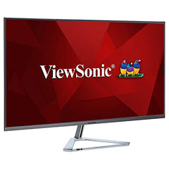 ViewSonic VX3276-MHD 32 Inch 1080p Widescreen IPS Monitor with Ultra-Thin Bezels, Screen Split Capability HDMI and DisplayPort