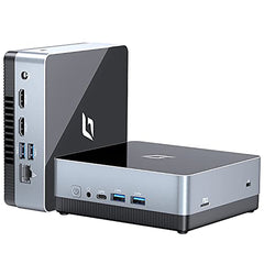 CyberGeek Nano J1 Mini PC Win 11 Pro, Intel N5095A Quad-Core(Beat N5105) Up to 2.9Ghz, 16GB RAM 3200MHz, 1TB PCIe SSD Mini Computer, Micro PC with 4K Dual Display, WiFi, BT, RJ45, VESA, Office/Home