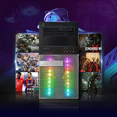 Dell Gaming PC Desktop Computer - Intel Quad I5 up to 3.6GHz, GeForce GTX 1650 4G GDDR5, 32GB Memory, 128G SSD + 3TB, RGB Keyboard & Mouse, DVD, WiFi & Bluetooth 5.0, Win 10 Pro (Renewed)