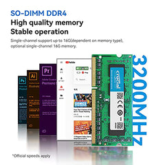 Beelink Mini PC, Mini S12 Pro Intel 12th N100(4C/4T, Up to 3.4GHz), 16GB DDR4 500GB M.2 SSD, Mini Desktop Computer Support 4K@60HZ Dual HDMI Display/WiFi6/BT5.2/USB3.2/1000Mbps/LAN/WOL Micro PC