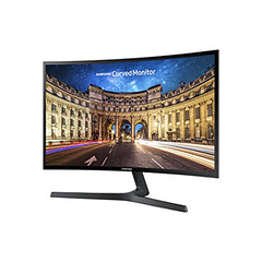 SAMSUNG 27-Inch CF39 Series FHD 1080p Curved Computer Monitor, Ultra Slim Design, AMD FreeSync, 4ms response, HDMI, DisplayPort, VESA Compatible, Wide Viewing Angle (LC27F398FWNXZA), Black