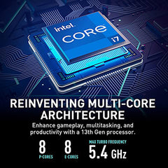 MSI Aegis RS Gaming Desktop: Intel Core i7-13700KF, RTX 4070, 32GB DDR5, 2TB M.2 NVMe, Liquid Cooling, WiFi 6E, Keyboard & Mouse, DIY Friendly, Windows 11 Home-Adv: 13NUE-450US,Black