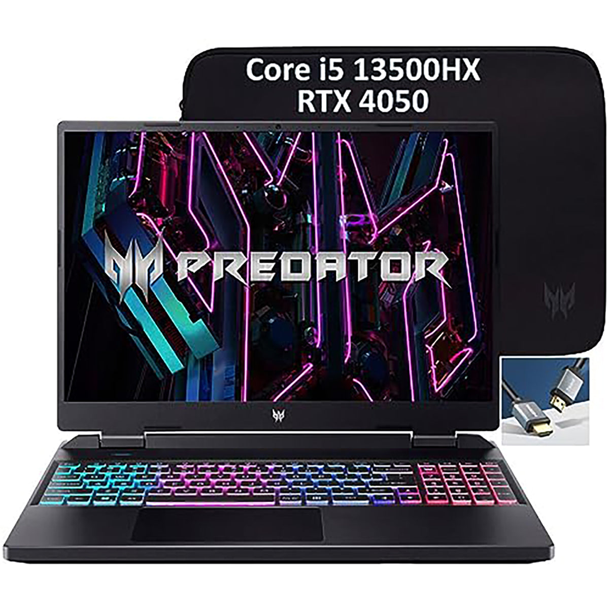 Acer Predator Helios NEO 16" Gaming Laptop - Intel I5-13500HX - RTX 4050 - Steel Gray (64GB RAM | 4TB SSD)