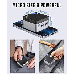 GMKtec Mini PC Windows 11 Pro Intel N5105, 8GB RAM 128GB Hard Drive Desktop Mini Computer, Micro Computer with Dual HDMI 4K, Dual DDR4, Dual WiFi, RJ45 Ethernet, BT4.2 & Cooling Fans