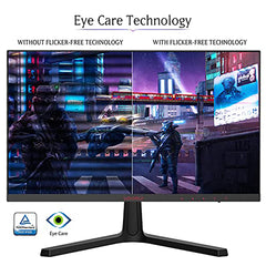 KOORUI 24 Inch Computer Monitor -FHD 1080P Gaming Monitor 165Hz VA 1ms, AdaptiveSync Technology, LED Monitors with Ultra-Thin, HDMI X2 /DP, VESA Compatible, Tilt Adjustable, Eye Care 24E4