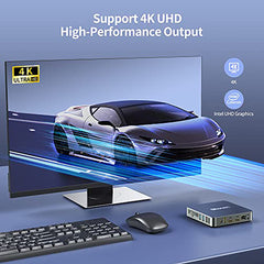 Mini PC Windows 11 Pro, Lightweight 11th Intel N5105 Mini Computers(Turbo 2.9GHz), Ultra Thin Extensible 8GB RAM 256GB SSD Desktop Computers,4K HDMI Dual Display, Dual WiFi